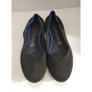 Rothy's Charcoal and Cobalt Loafers
